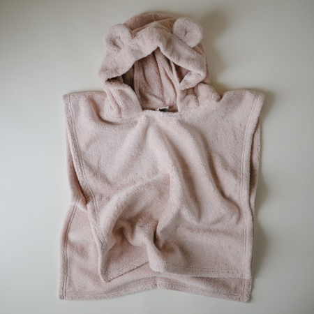 Picture of Mushie® Poncho Towel (1-3 Y) Bear Blush
