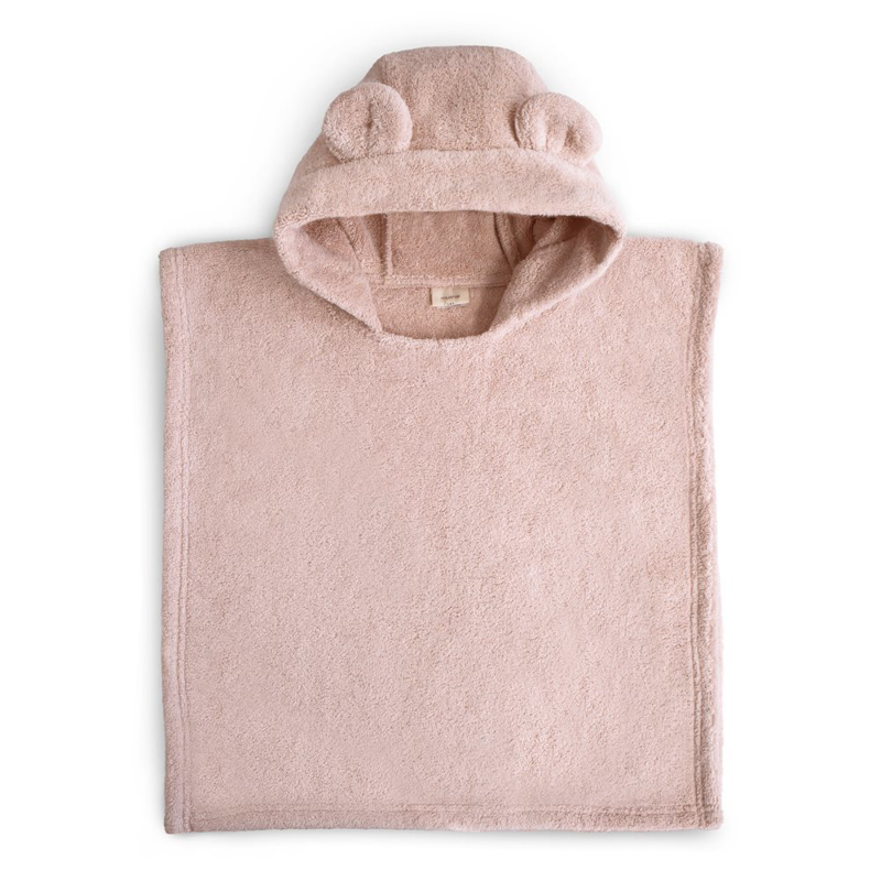 Picture of Mushie® Poncho Towel (1-3 Y) Bear Blush