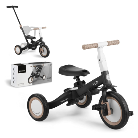Slika KikkaBoo® Otroški tricikel 5in1 Flip Black
