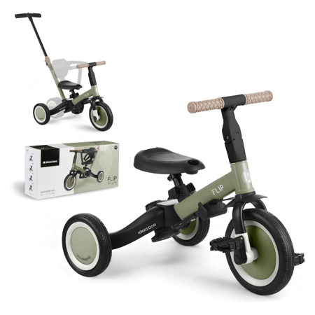 Slika za KikkaBoo® dječji tricikl 5u1 Flip Army Green
