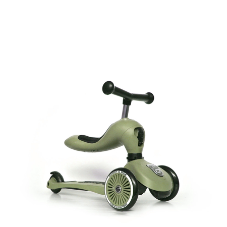 Slika za Scoot & Ride® Dječja guralica i romobil Highwaykick 1 Olive
