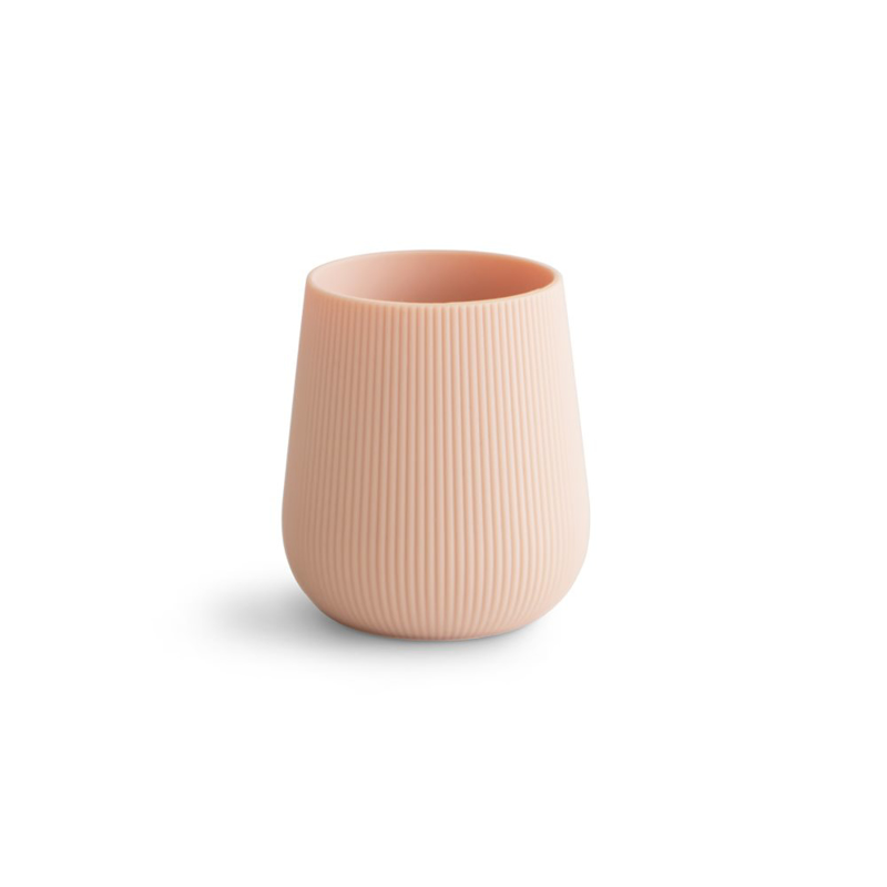 Mushie® Silikonski kozarček MINI Sippy Cup Blush