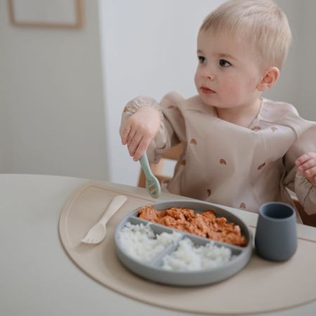 Mushie® Silikonski kozarček MINI Sippy Cup Blush
