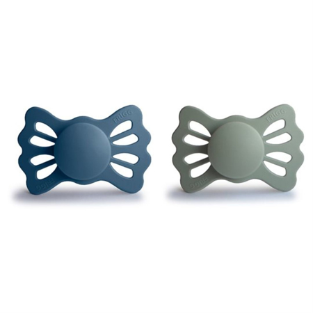 Frigg® Simetrična Duda iz silikona Lucky Ocean View/Sage