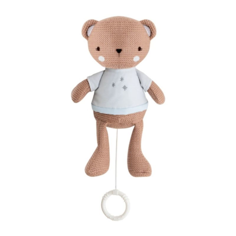 KikkaBoo® Glasbena obešanka Dream Big Beige