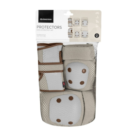 KikkaBoo® Ščitniki za kolena in komolce Beige
