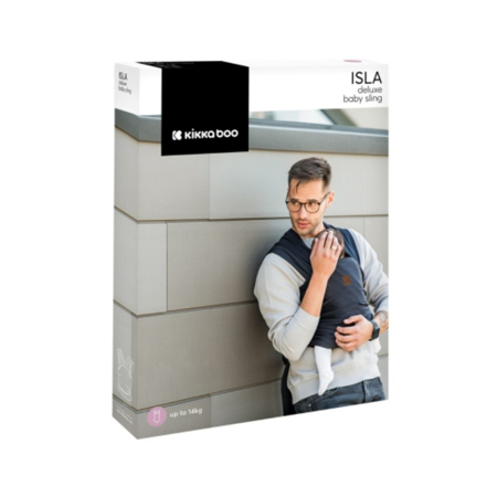 Slika za KikkaBoo® Nosiljka wrap Isla Black