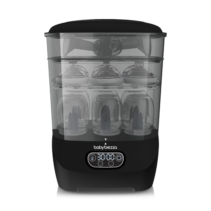 Picture of Baby Brezza® Baby Bottle Sterilizer and Dryer Advanced Black