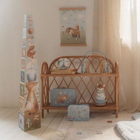Little Dutch® Piramida iz kock Forest Friends FSC