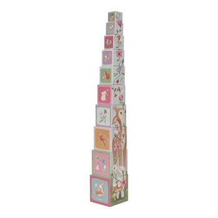 Little Dutch® Piramida iz kock Fairy Garden FSC