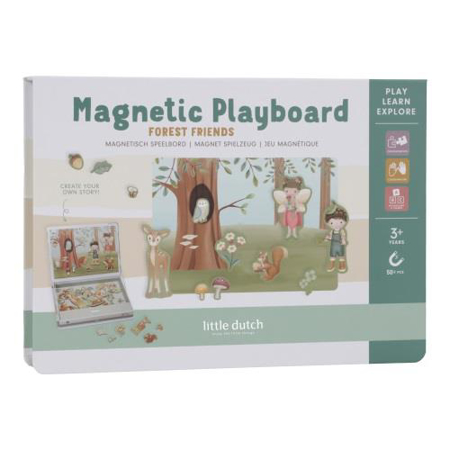 Slika za Little Dutch® Magnetne puzzle Forest Friends FSC