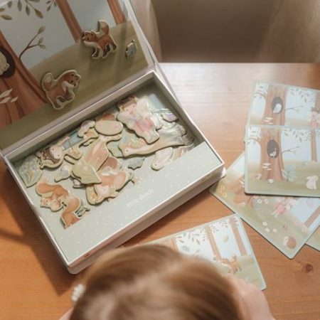 Slika za Little Dutch® Magnetne puzzle Forest Friends FSC