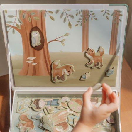 Slika za Little Dutch® Magnetne puzzle Forest Friends FSC