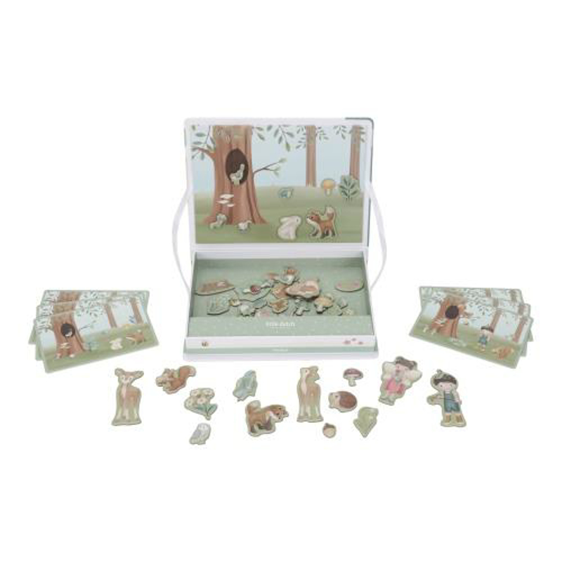 Slika za Little Dutch® Magnetne puzzle Forest Friends FSC