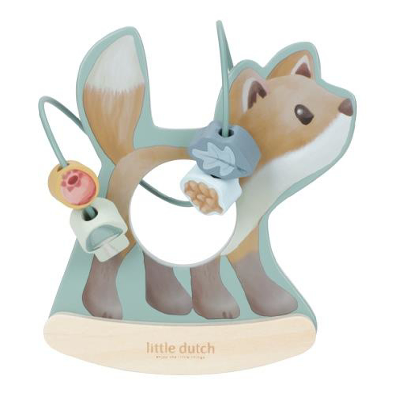Slika za Little Dutch® Aktivna drvena spirala Lisica Forest Friends FSC