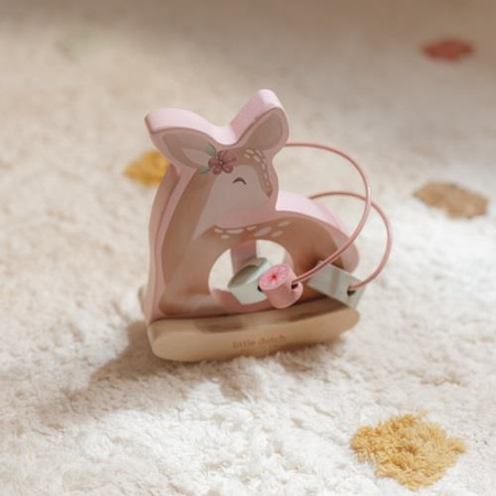 Little Dutch® Aktivna lesena spirala Srnica Fairy Garden FSC