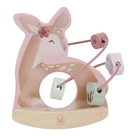 Little Dutch® Aktivna lesena spirala Srnica Fairy Garden FSC