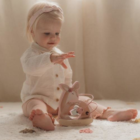 Little Dutch® Aktivna lesena spirala Srnica Fairy Garden FSC
