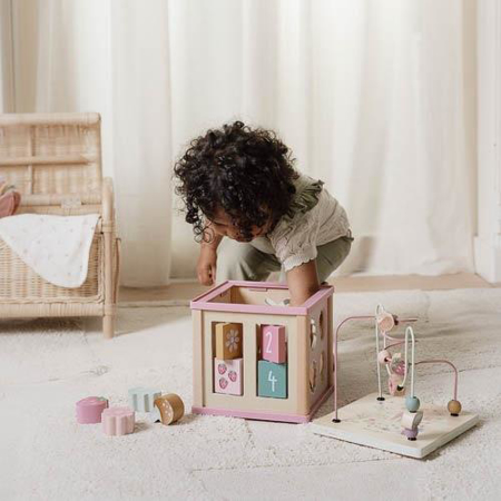 Little Dutch® Aktivnostna kocka Fairy Garden FSC