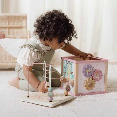 Little Dutch® Aktivnostna kocka Fairy Garden FSC