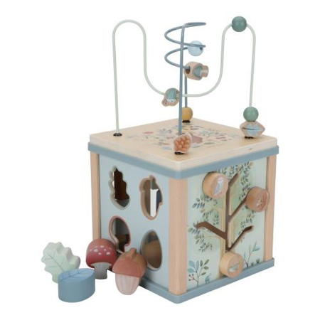 Slika Little Dutch® Aktivnostna kocka Forest Friends FSC
