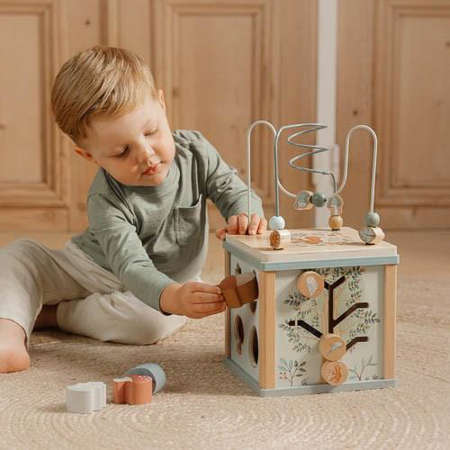 Little Dutch® Aktivnostna kocka Forest Friends FSC