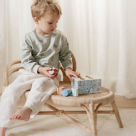 Little Dutch® Kocka za razvrščanje oblik Forest Friends FSC
