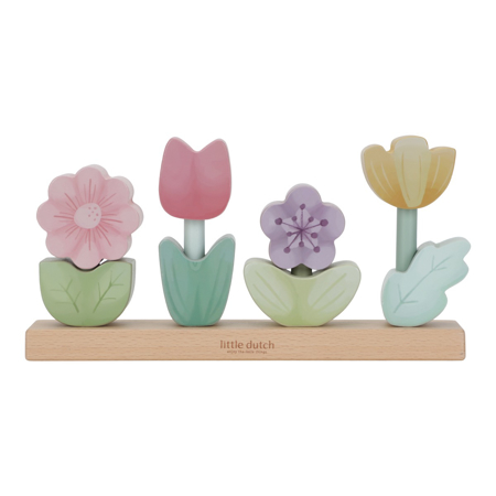 Slika za Little Dutch® Drvena slagalica Rožice Fairy Garden FSC