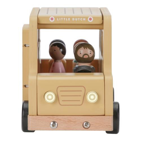 Little Dutch® Lesen šolski avtobus s figurami