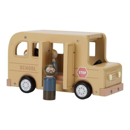 Little Dutch® Lesen šolski avtobus s figurami