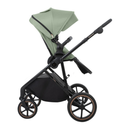 Slika za KikkaBoo® Dječji kolica s košarom 2u1 Thea Army Green