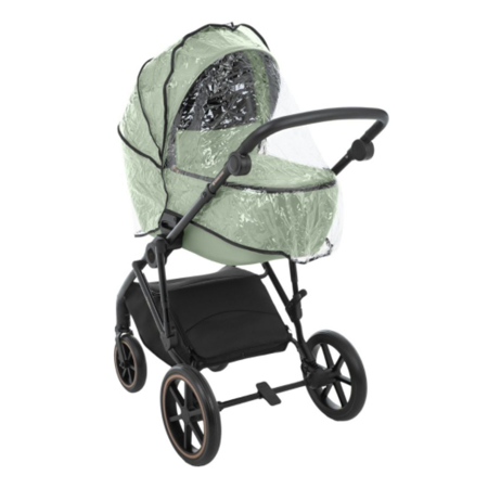 Slika za KikkaBoo® Dječji kolica s košarom 2u1 Thea Army Green