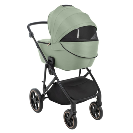 Slika za KikkaBoo® Dječji kolica s košarom 2u1 Thea Army Green