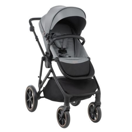 KikkaBoo® Otroški voziček s košaro 2v1 Thea Grey