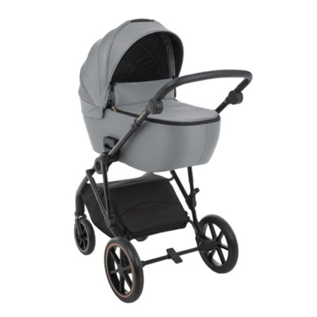 KikkaBoo® Otroški voziček s košaro 2v1 Thea Grey