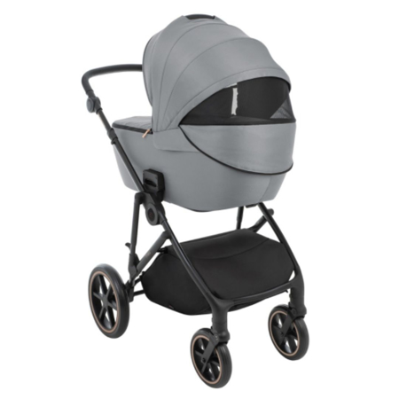 KikkaBoo® Otroški voziček s košaro 2v1 Thea Grey