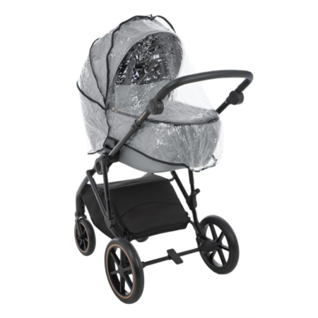 KikkaBoo® Otroški voziček s košaro 2v1 Thea Grey