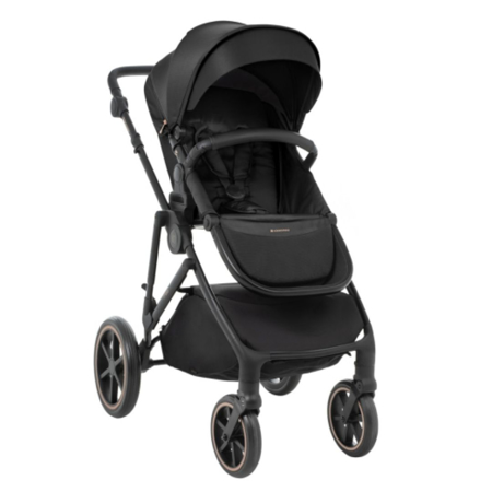 KikkaBoo® Otroški voziček s košaro 2v1 Thea Black