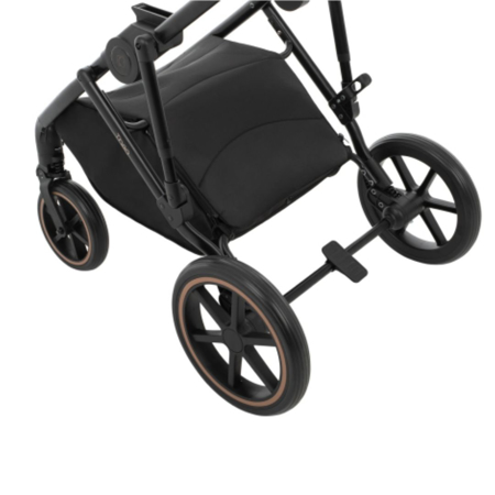 KikkaBoo® Otroški voziček s košaro 2v1 Thea Black