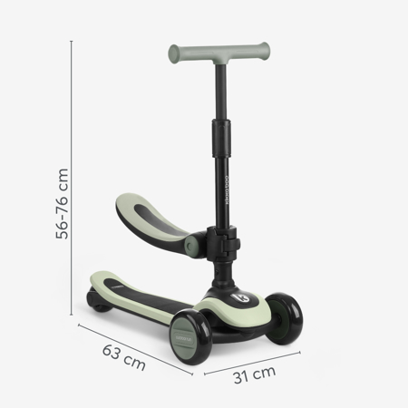 Picture of KikkaBoo® Scooter 2in1 Treo Mint