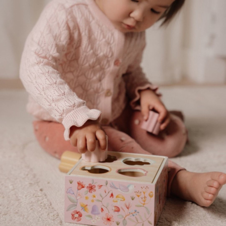 Little Dutch® Kocka za razvrščanje oblik Fairy Garden