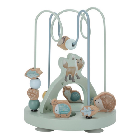 Little Dutch® Aktivna lesena spirala Forest Friends