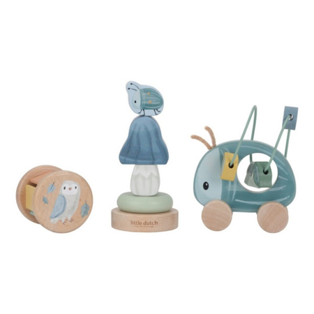 Slika Little Dutch® Darilni paket Wood Forest Friends