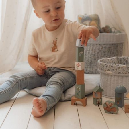 Little Dutch® Kocke za gradnjo Forest Friends