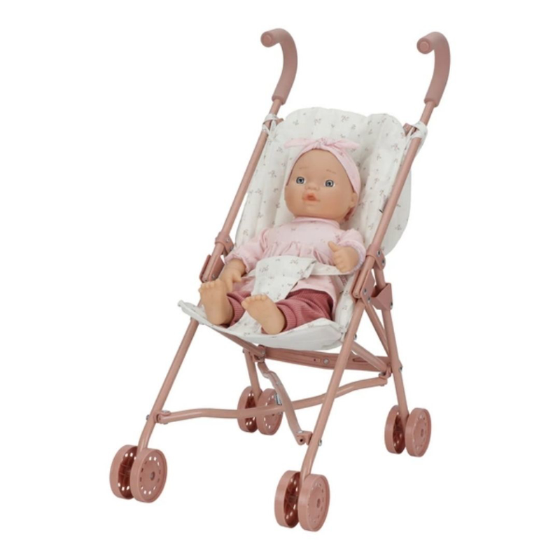 Little Dutch® Kovinski voziček za Punčko White Meadows
