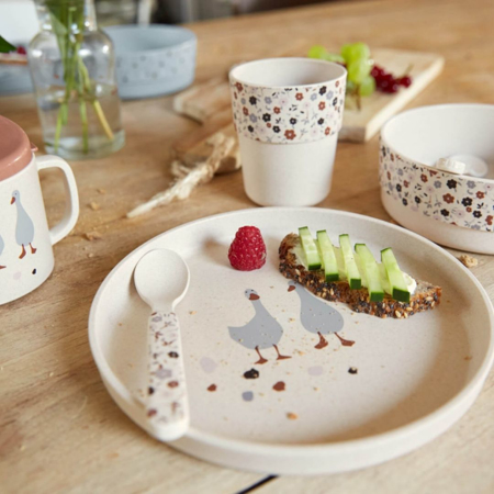 Slika za Lässig® Set za hranjenje Tiny Farmer, Sheep & Goose Beige