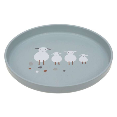 Slika Lässig® Krožnik Tiny Farmer Sheep Blue