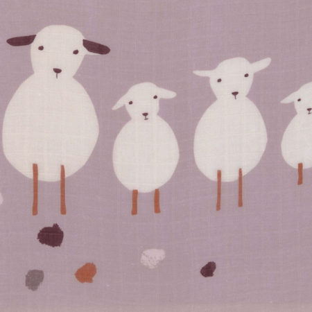 Picture of Lässig® Swaddle 3 pcs 80x80 Tiny Farmer Flowers