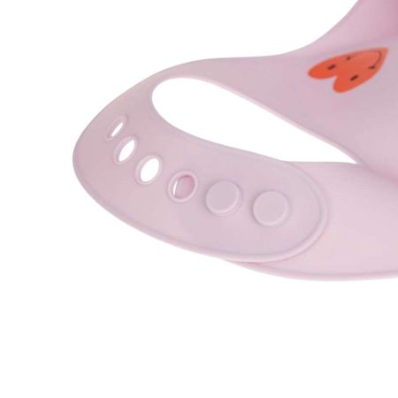 Picture of Lässig® Silicone Bib Happy Rascals Heart Lavender