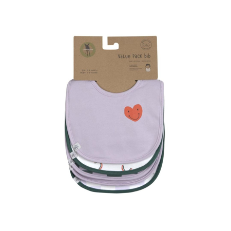 Picture of Lässig® Bibs 5 pcs Happy Rascals Heart